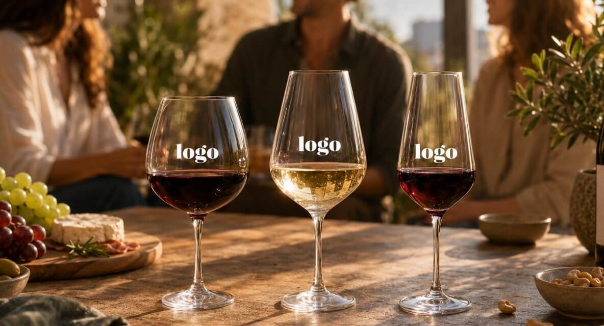 Verres à vin personnalisés